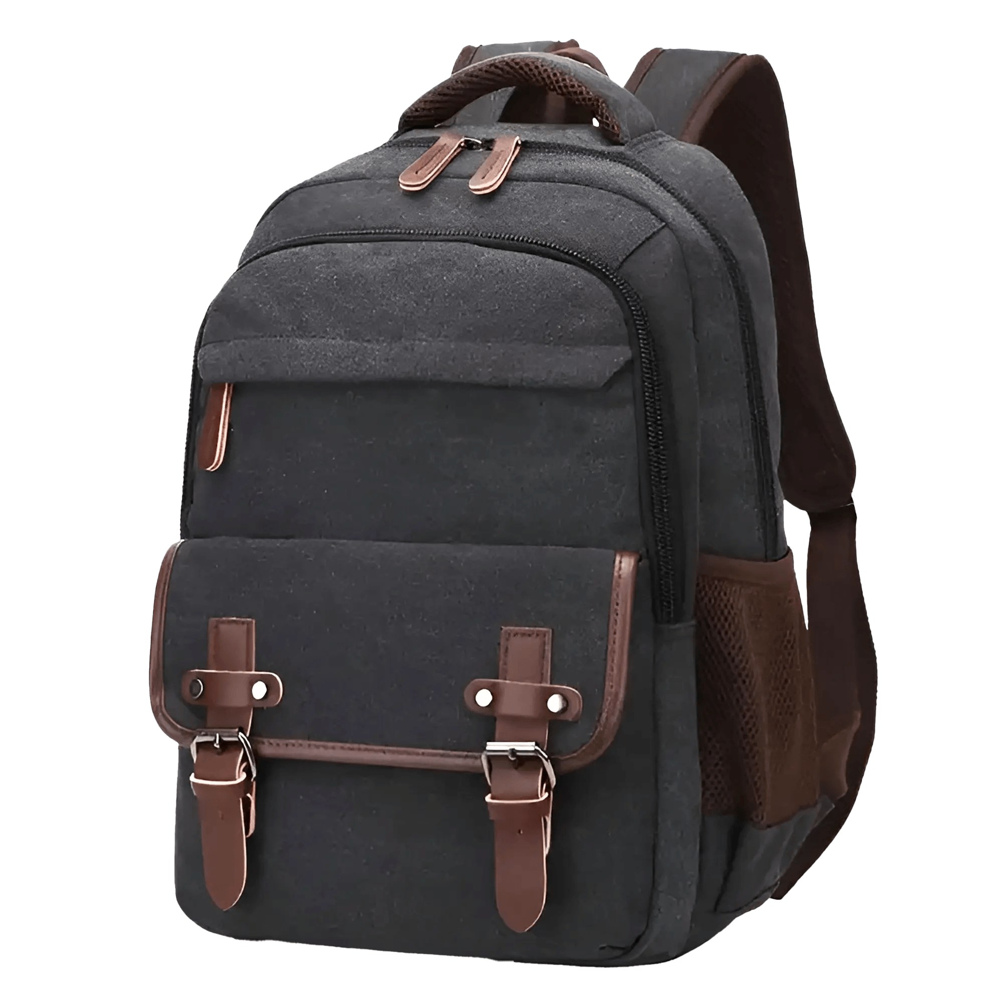 Alone Canvas Rucksack 5043 Schwarzer Rucksack alonebag