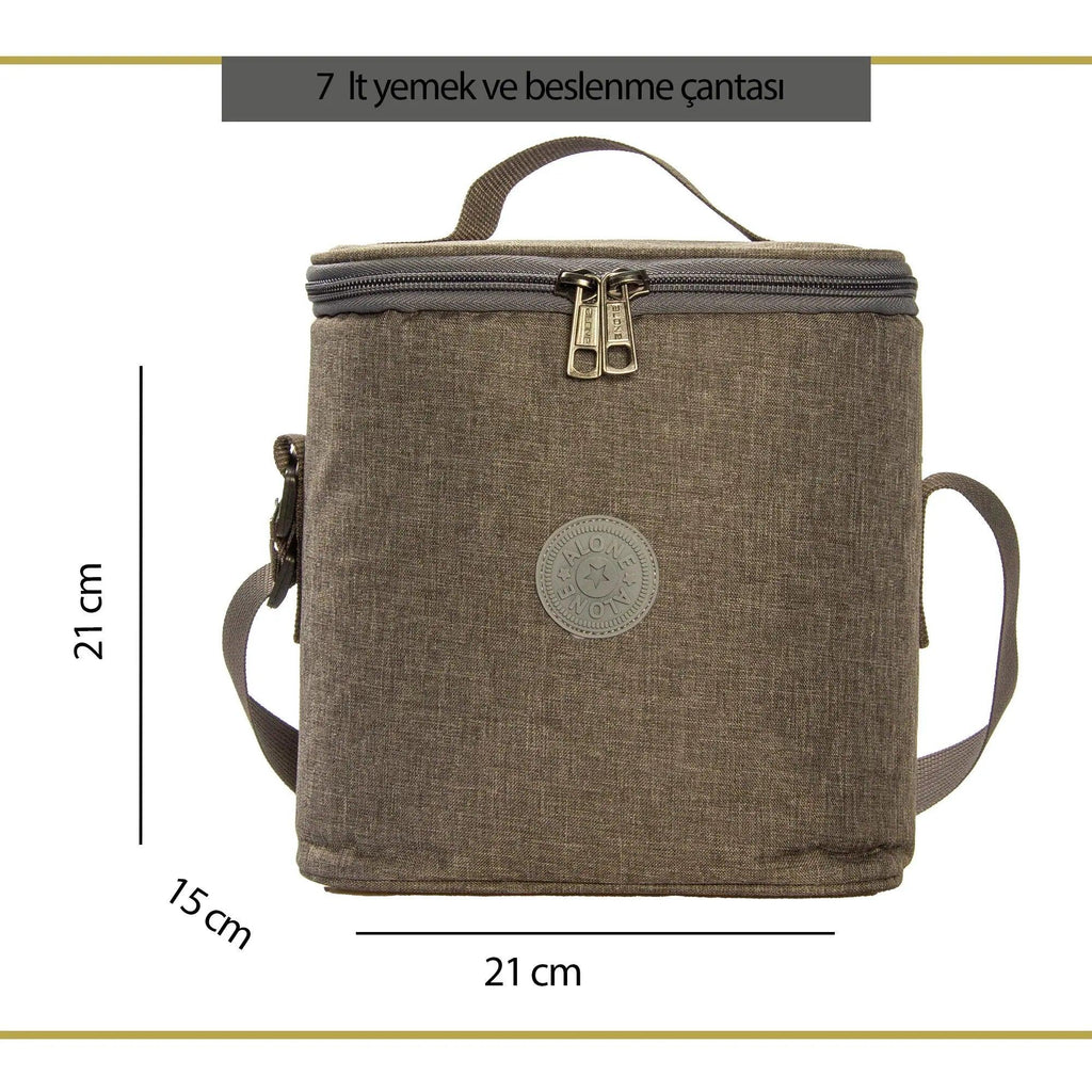 Termal biberon ve Yemek çantası | Alone 9311 Gri - alonebag