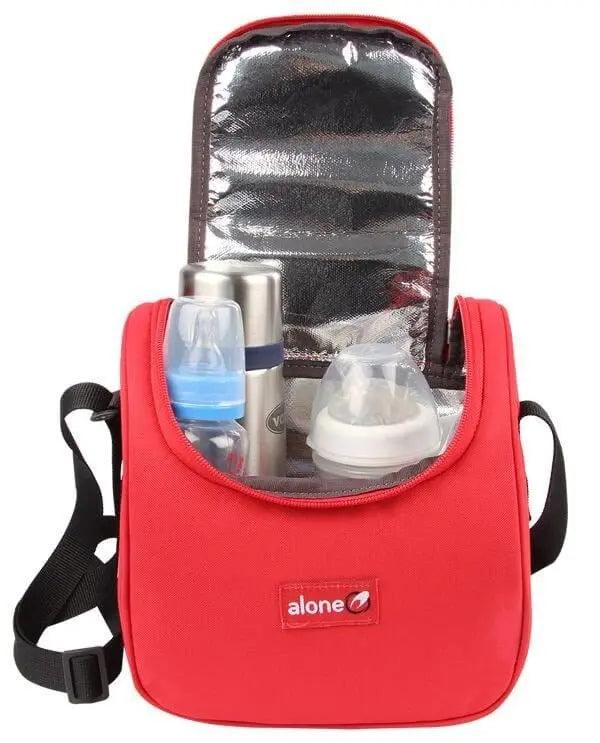 Termal Yemek ve Biberon Çantası - Alone Kırmızı | 9312 - alonebag