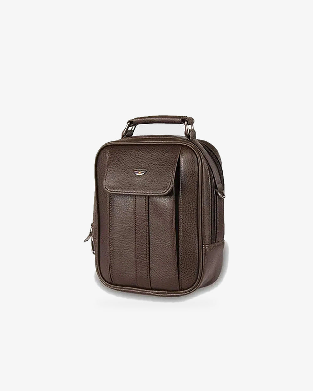 Alone 3753 Kahverengi erkek el ve omuz çantası önden görünüm