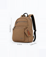 Alone 776118 camel sırt çantası ölçüleri: 35 × 30 × 18 cm