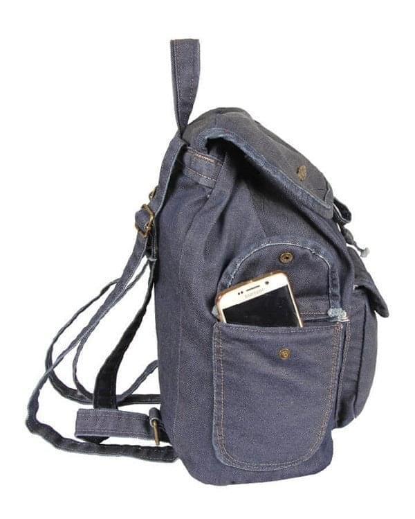 Kadın Denim Sırt Çantası Kar | Alone 5117 - alonebag