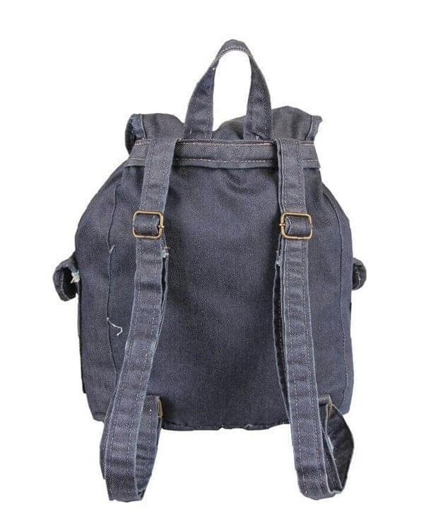 Kadın Denim Sırt Çantası Kaya | Alone 5117 - alonebag