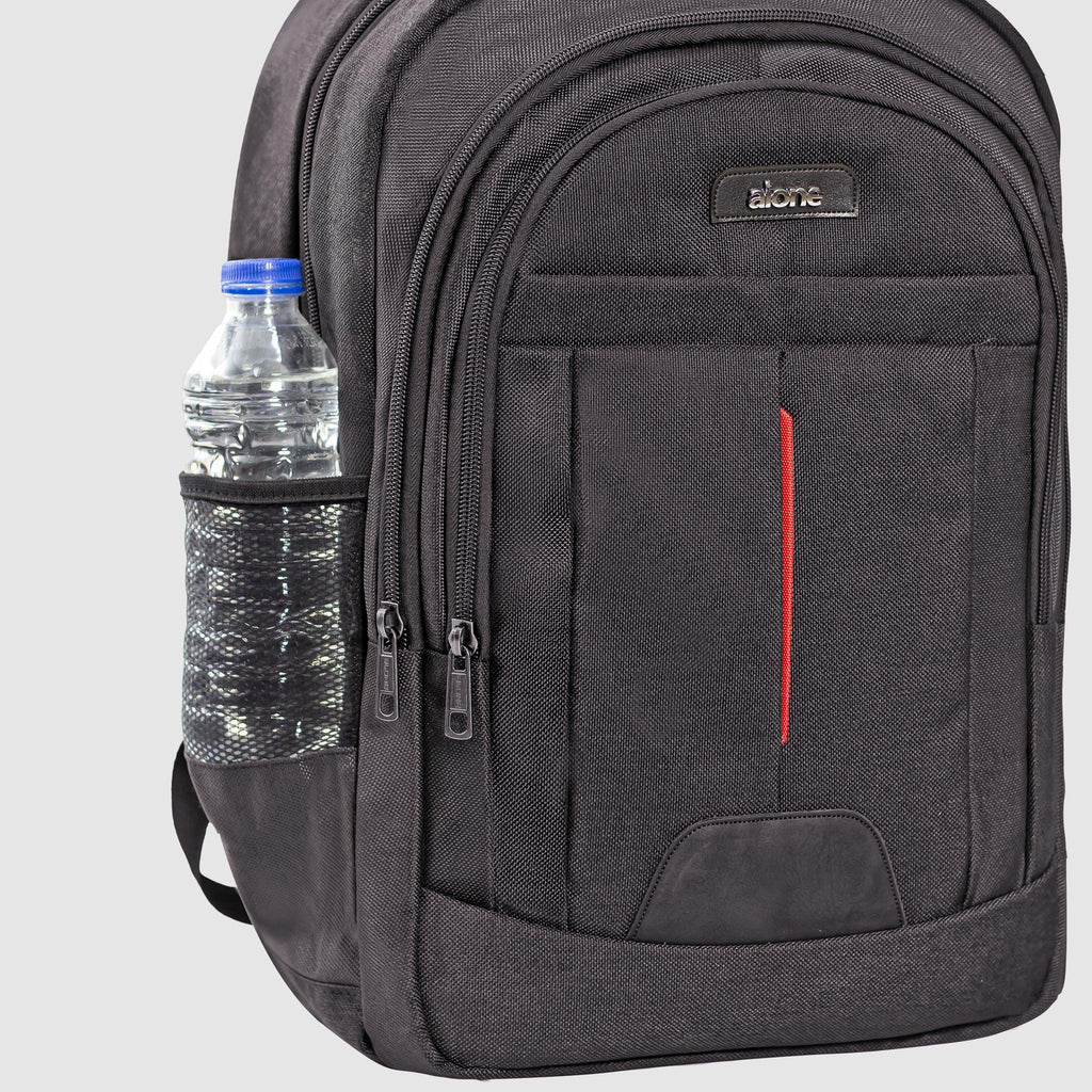 Laptop Gözlü Sırt Çantası | Alone 1330 Siyah - alonebag