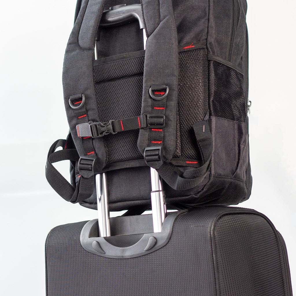 Laptop Gözlü Sırt Çantası | Alone 1330 Siyah - alonebag