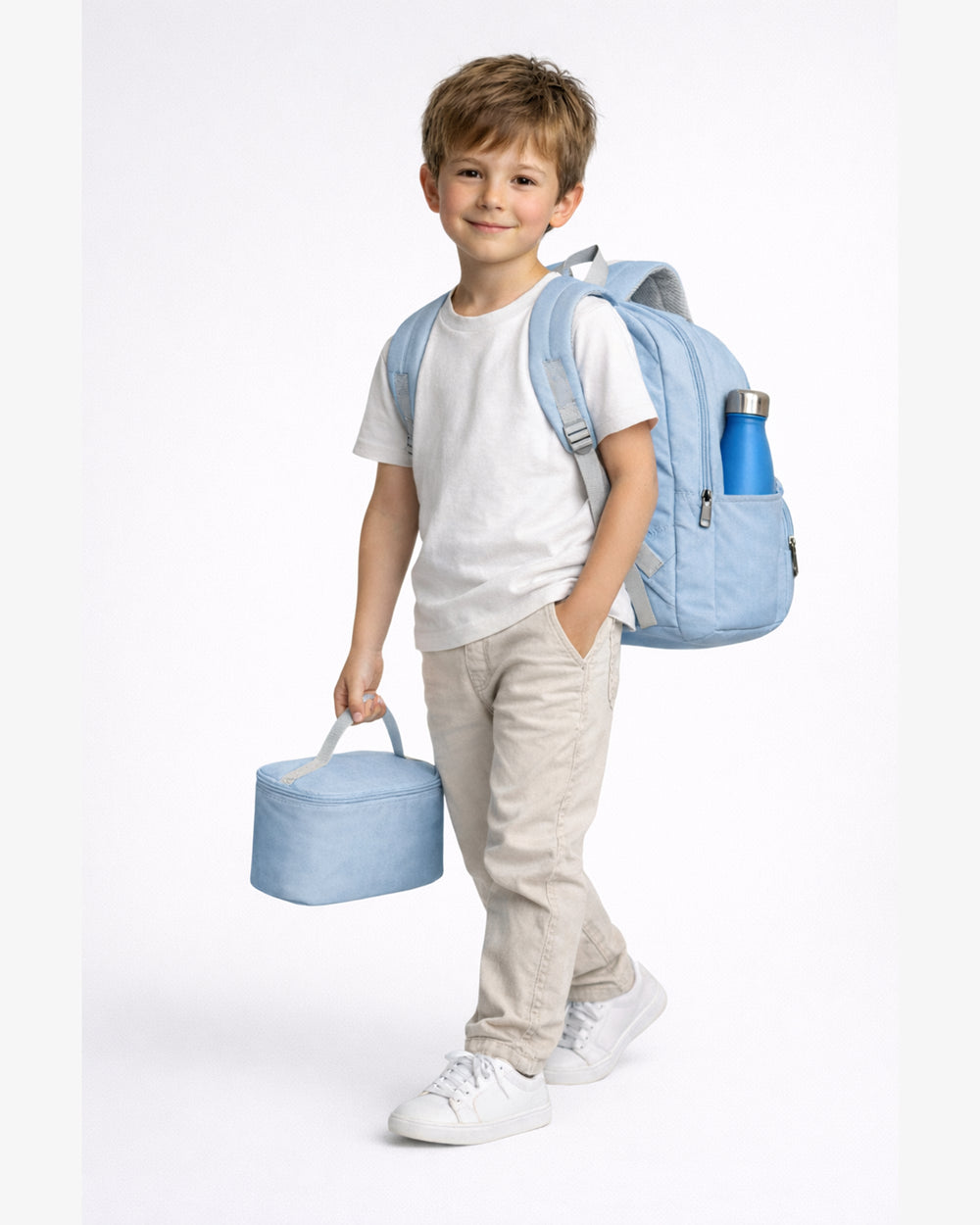 Alone Arya İlkokul Çanta Seti – 3'lü Set | 8581 Mavi