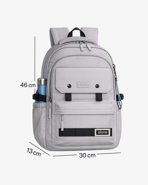 Alone Laptop Bölmeli Sırt Çantası - 77213  Gri