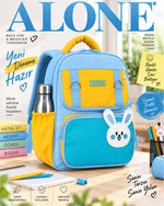 Alone Tavşan Figürlü Anaokulu Sırt Çantası – Mavi -505
