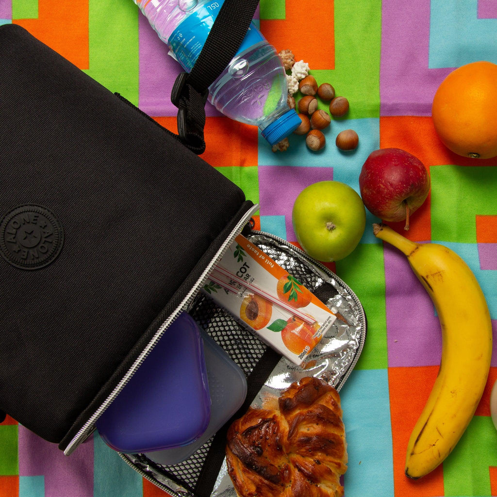 Termal Yemek ve Biberon Çantası | 9311 Alone Siyah - alonebag