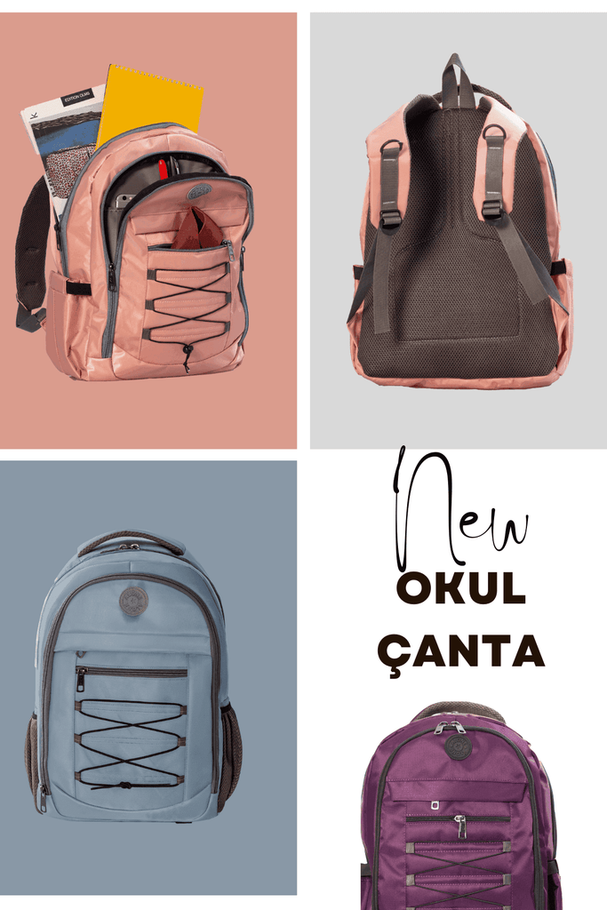 Okul Sırt Çantası | Alone Siyah 7509 - alonebag