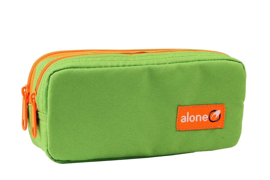 Yeşil siyah kalem çantası|310 Siyah/yeşil - alonebag